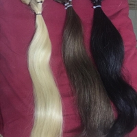 Pre-tipped 100% virgins human hair 1gr flat 