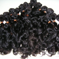 100% virgins Brasilians human hair 100grms.(3.5 Oz.)pc.